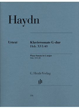 Klaviersonate G-dur Hob. XVI:40